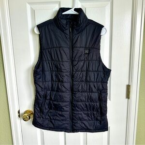 Black Puffer Vest